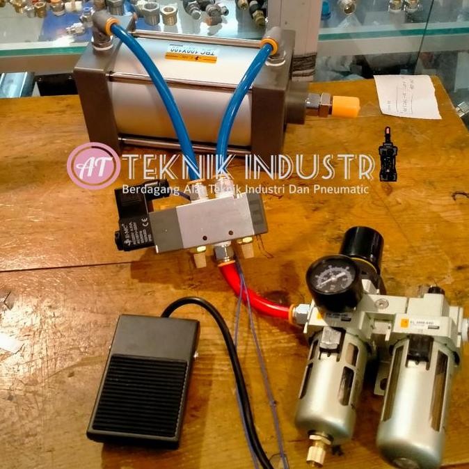 Jual | Pneumatic Set Air Cylinder Press