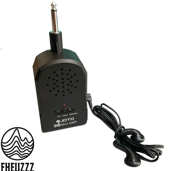 Mini AMP Ampli Amplifier Joyo Efek Distorsi Clean Gitar Akustik Elektrik Bass