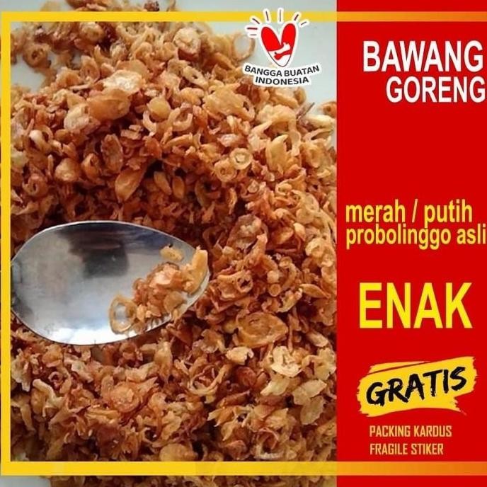 

(Good) Bawang goreng asli - Bawang goreng probolinggo - bawang goreng marzuki