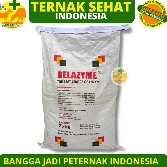 (Good) BELAZYME 1kg - Suplemen enzim ternak - Enzim ayam - Enzim Udang