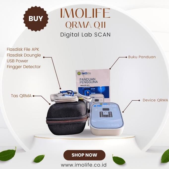 IMOLIFE Q11 QRMA QUANTUM RESONANCE MAGNETIC ANALYZER, CHECK KESEHATAN ORIGINAL DAN TERPERCAYA