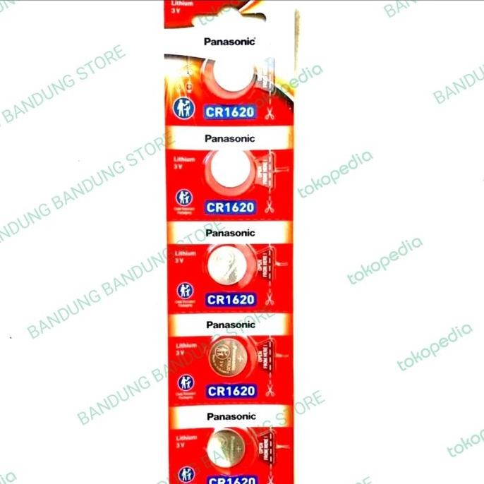 PANASONIC CR1620 3V LITHIUM BATRE BATERAI LITHIUM 3V CR1620 PANASONIC murah