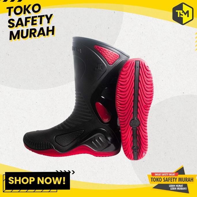 Sepatu Boot AP MOTO 2 Sepatu Boot Karet Tinggi Sepatu Boot Anti Air
