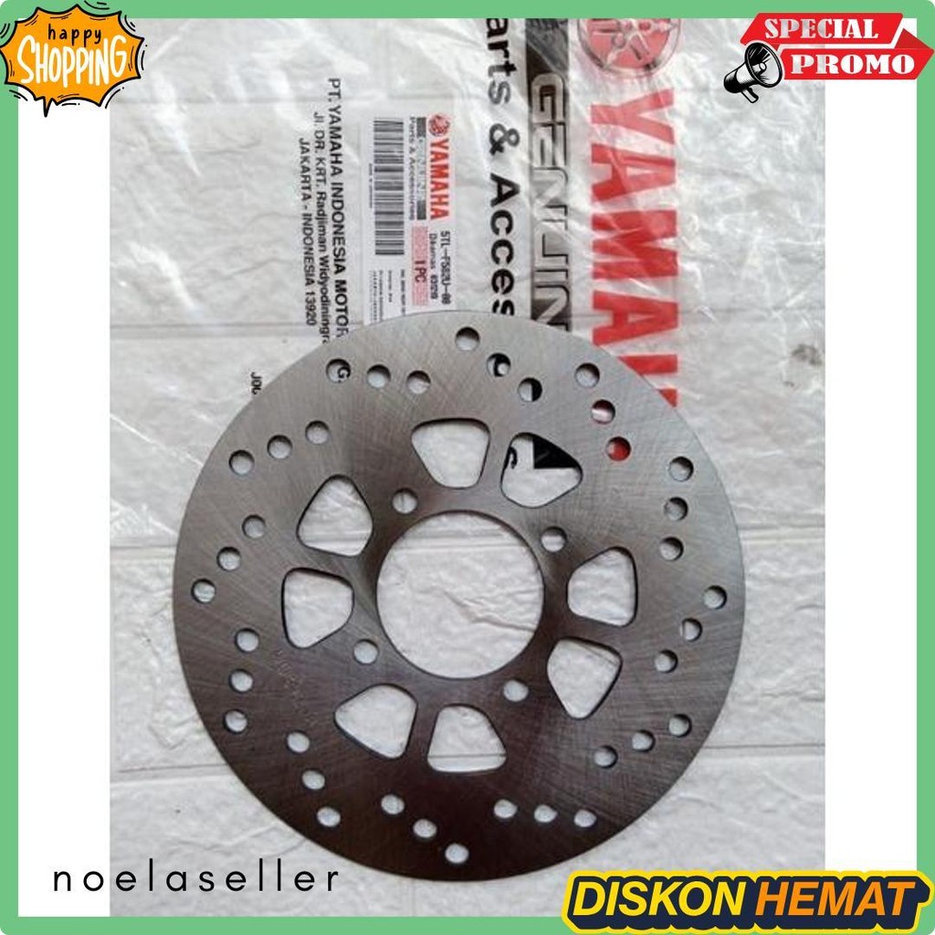 Diskon Kemerdekaan Piringan Cakram Ori Yamaha Mio / Mio Soul / Fino Karbu / Xeon 4 Lubang Baut
