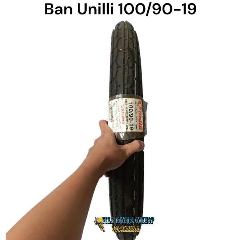 Ban Unilli 100/90-19 Ban 100/90 ring 19 Ban Harley Davidson Japstyle Motor Klasik
