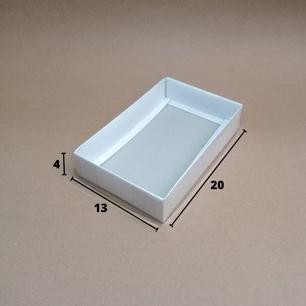 Box Dus Duplex Kotak Putih Tutup Mika | Box Dus Kemasan Puding | Box Dus Kemasan Hampers Hampers | B