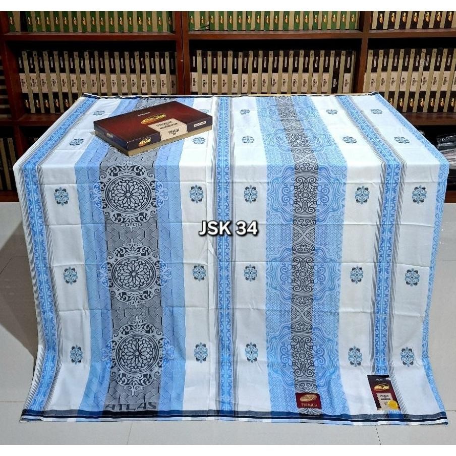 Sarung Atlas 790 Jacquard Gold Atlas Jaguar Siier Songket Jacquard Bisa Cod