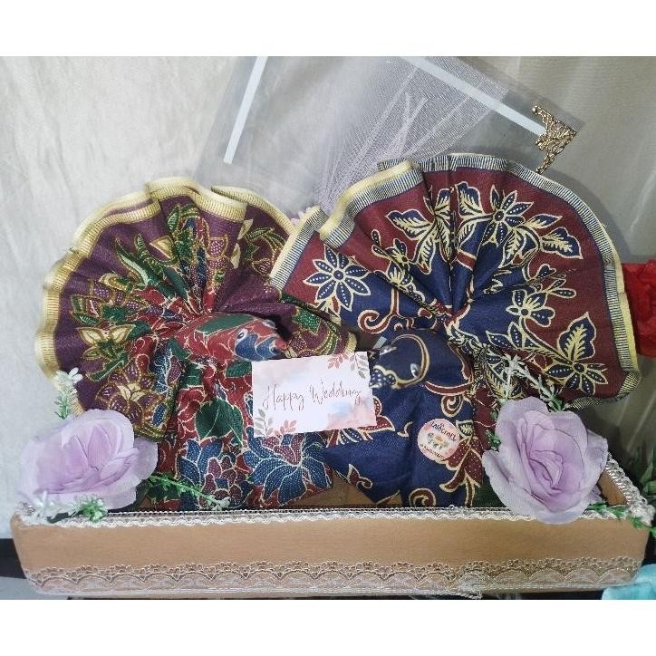 Paket Hantaran Pernikahan Kain Sarung Pria Kain Sarung Wanita Jarik Mahar Seserahan Hadiah Kado Lama