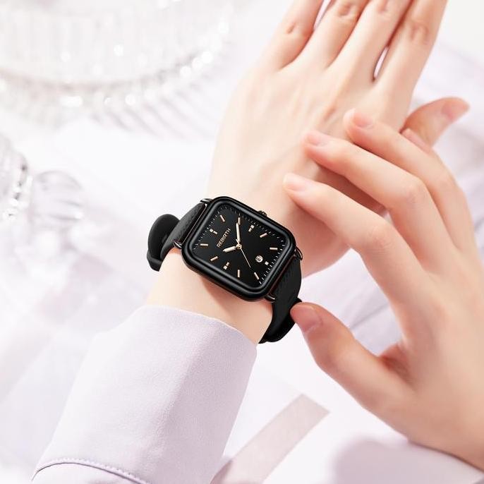 Rebirth Jam Tangan Wanita Bercahaya Anggun Anti Air Jam Tangan Cewek