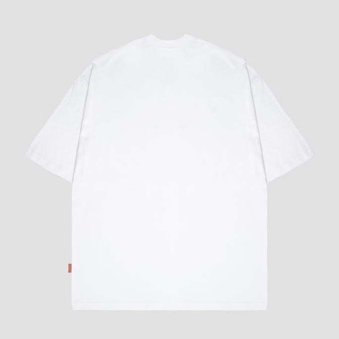 Woodlays Tshirt Oversize White Sesame Street