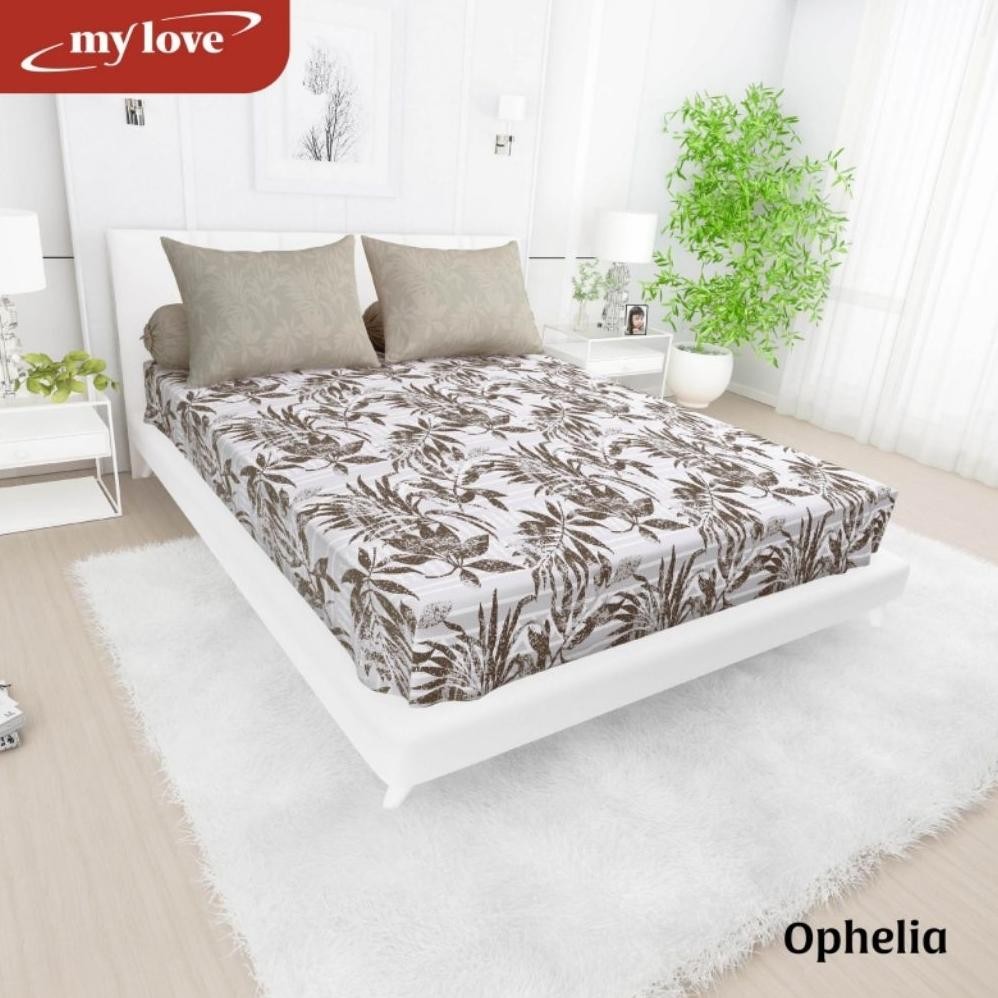 Sprei my love 160x200 & 180x200 tinggi 30cm sprei katun all new my love