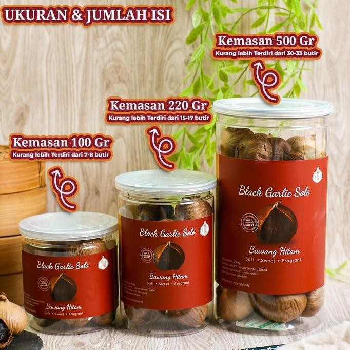 

Promo 2 Botol Hsd Black Garlic 100 Gr/ Bottle, Bawang Hitam Spices