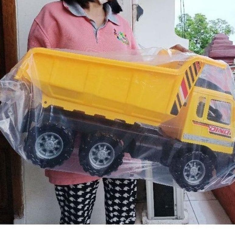 Mainan Mobil Truk Dump Super Jumbo - Mobilan Truck Pasir Besar Anak