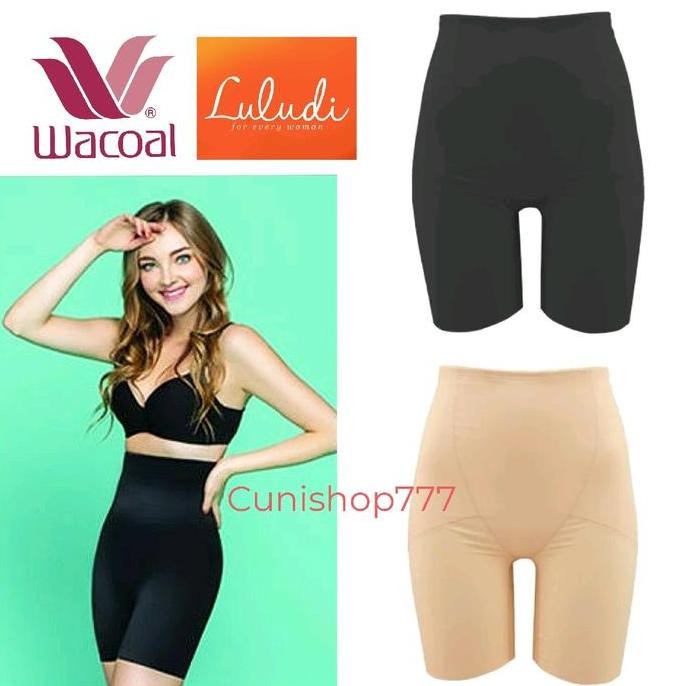 LULUDI GIRDLE CELANA KORSET PENDEK HIGH WAIST PERUT PAHA MERAMPINGKAN MELANGSINGKAN MENGECILKAN LG 1