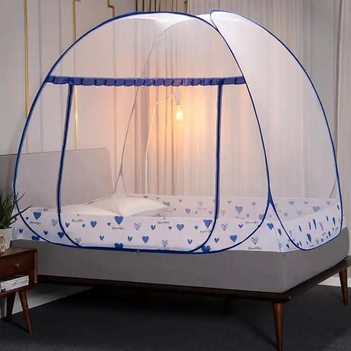 Kelambu super jumbo kelambu kotak lipat kelambu bulat kualitas premium kelambu dewasa kelambu kamar 