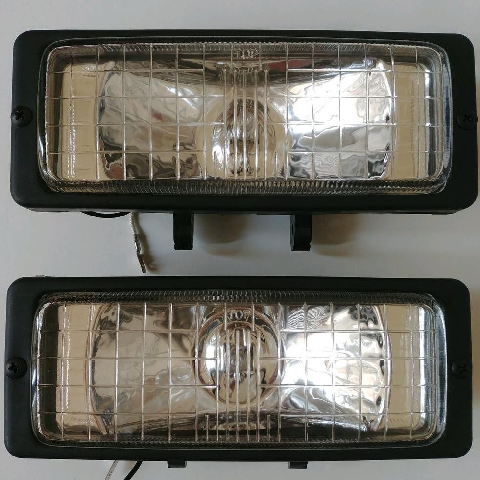 Foglamp/Lampu Sorot galaxy bumper depan mobil kotak persegi  universal