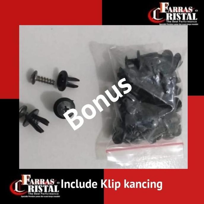 peredam panas Eklusiv kap mesin mobil Toyota Rush / 2005- 2017