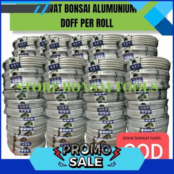 TRENDING KAWAT BONSAI ALUMUNIUM DOFF PER ROLL