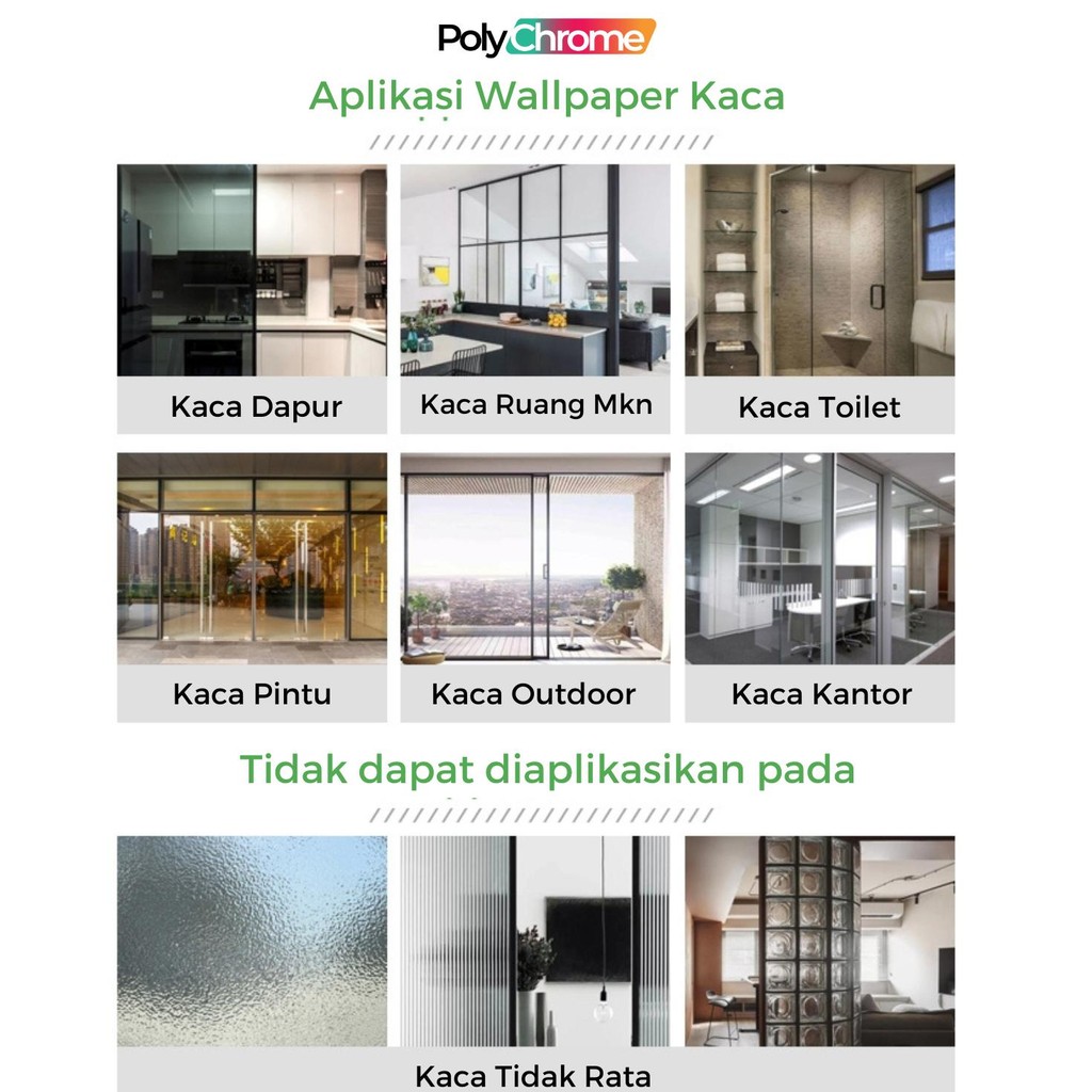 [Part 3] Wallpaper Stiker Kaca 90 cm x 3 meter Jendela Pintu Meja Kaca Polos Sandblast Sunblast Ribe