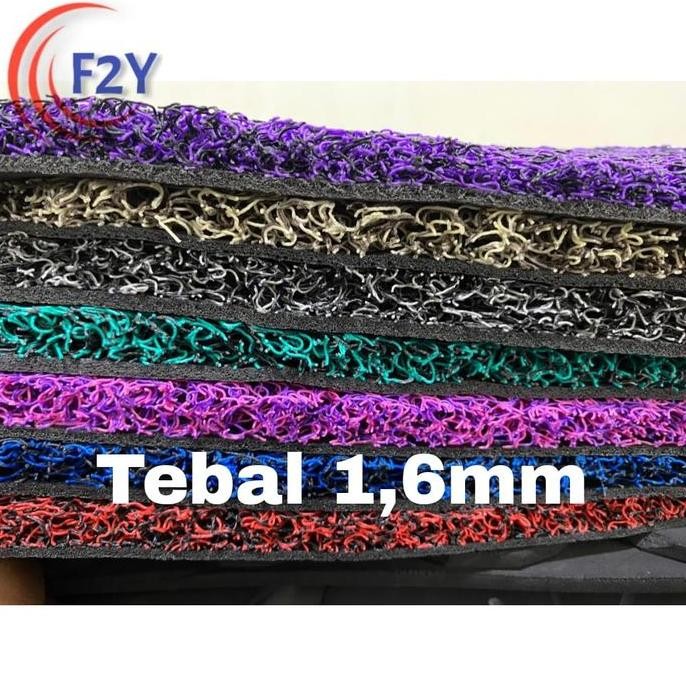 DF225>> Karpet Sepeda Motor Listrik Exotic Groza MX NX X3 X4 X5 X6 Cooltech SE Premium, Alas Kaki, P