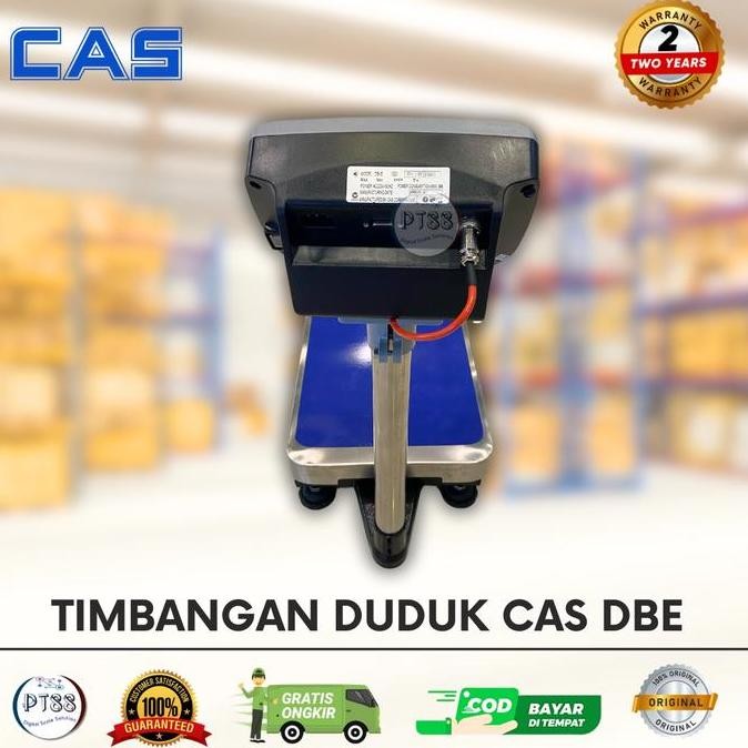 Timbangan Digital Cas Db-E 100Kg X 5Gram / Timbangan Barang Serbaguna 100Kg
