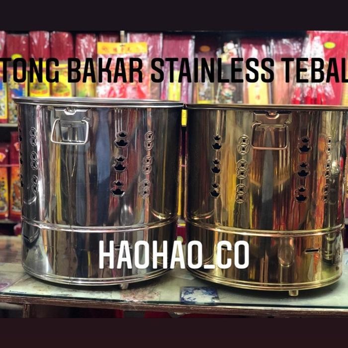 HOT SALE Tong Bakar Untuk Sembahyang Tebal| Stainless Steel | Jumbo super besar