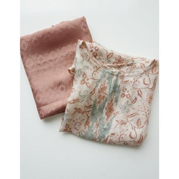 (Good) Benangsari Hilda Set Kaftan Batik Viscose Wanita Viskos Batwing