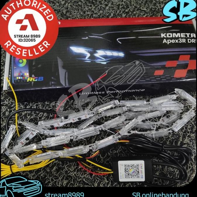 Autovision DRL Kometa Led Crystal RGB Bluetooth Day Light Running