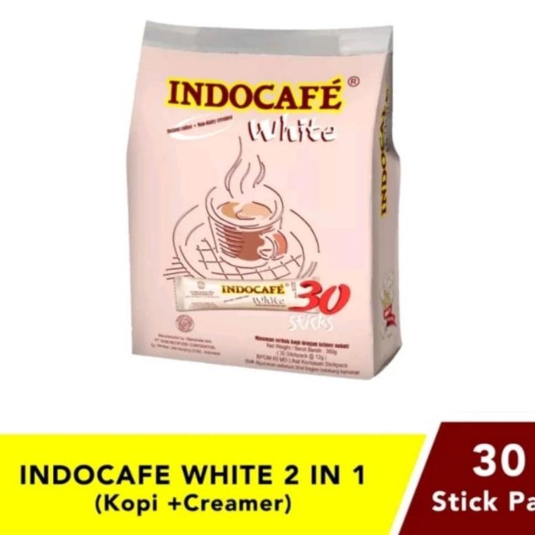relaydasbord - indocafe white coffee 2in1 no sugar kopi & creamer