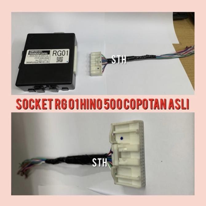 KABEL ECU RG 01 SOCKET KABEL ECCU RG 01 TRANSMISI HINO 500 GARANSI ASLI Original