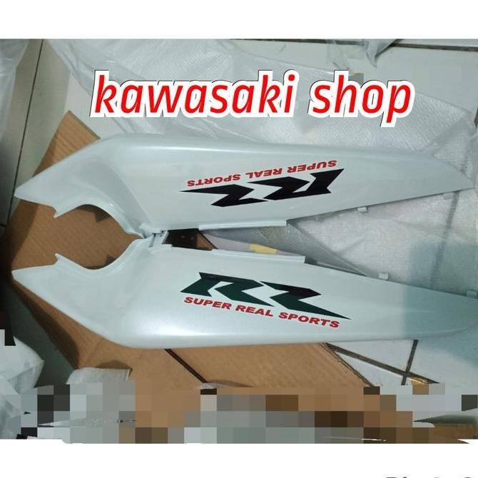 body belakang ninja rr new putih striping Original