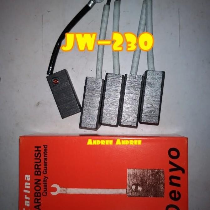 {{{{{{] Carbon Brush - Kool Arang JW230 JW-230 Carina utk dinamo las Denyo