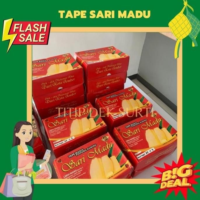 

(Best) (TERMURAH) Tape Sari Madu Khas Jember 600gr