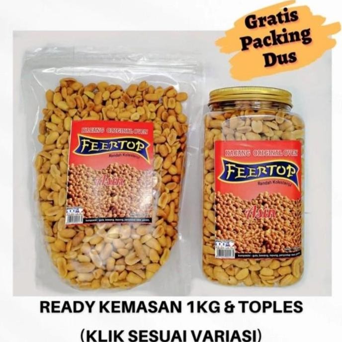 (Good) Kacang Rasa Bawang Matang Kacang Tanah Goreng Kacang Oven 1kg