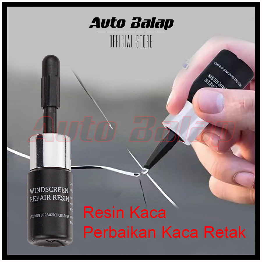 Resin Kaca Retak Windshield Reparasi Perbaikan Kaca Retak Tambal Kaca Cairan Kaca Pecah