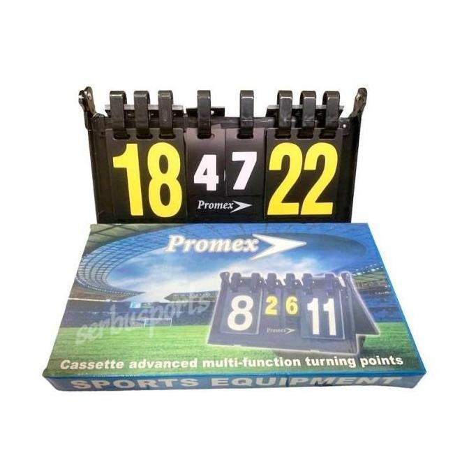 PAPAN SCORE PROMEX / SCORE BOARD BADMINTON, FUTSAL, BASKET ,TENIS MEJA ZER