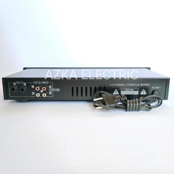 Mixer 4 Channel Plus Digital Echo Dan Tone Control