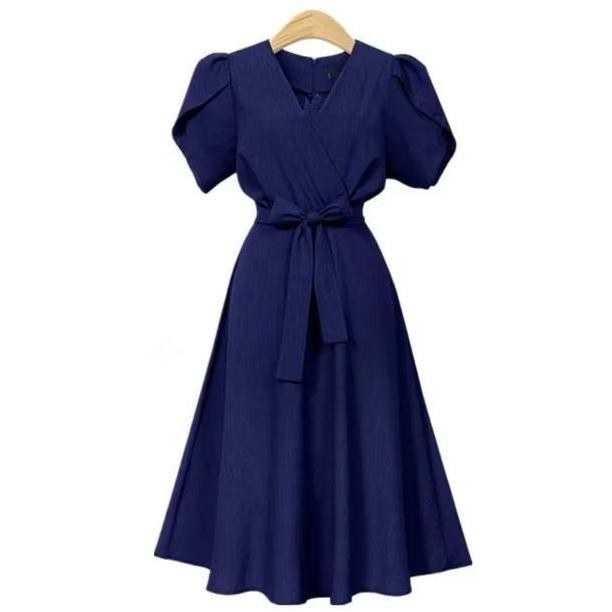 Dress Davia Dress Pesta Baju Dres Wanita Casual Terbaru Murah Pakaian Wanita Remaja Dewasa Korea Baj