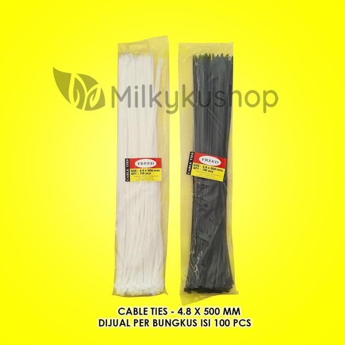 

Cable Ties Nylon Freed 4.8 X 500 Mm Kabel Tis