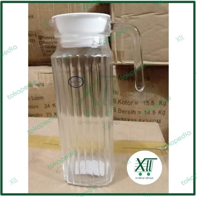 Formia Quanto Glass Pitcher Water Jug 1,1 Liter