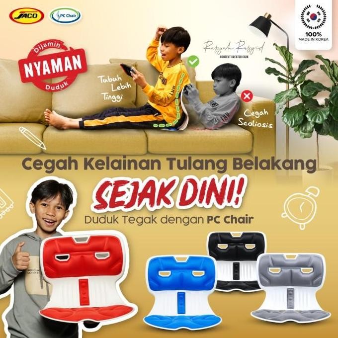 Jaco Posture Corrector Pc Chair Sandaran Kursi Penyangga Punggung