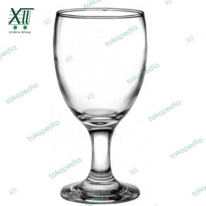 Kedaung Kig~Sth11St Colorado Glassware Set 6 Pcs Gelas Kaca Kaki 290Ml