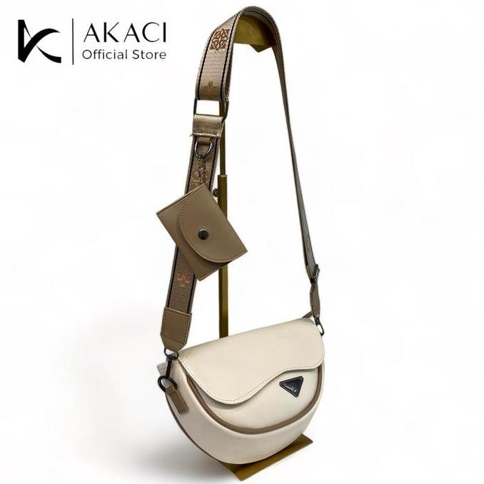 Akaci Store | Ziki Tas Selempang Wanita Terbaru 09-8233 Bahan Sintetis  Kuliah Kerja Kantor Ibu Polo