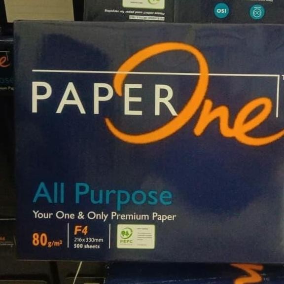 Kertas F4 80 Paper One (Rim)