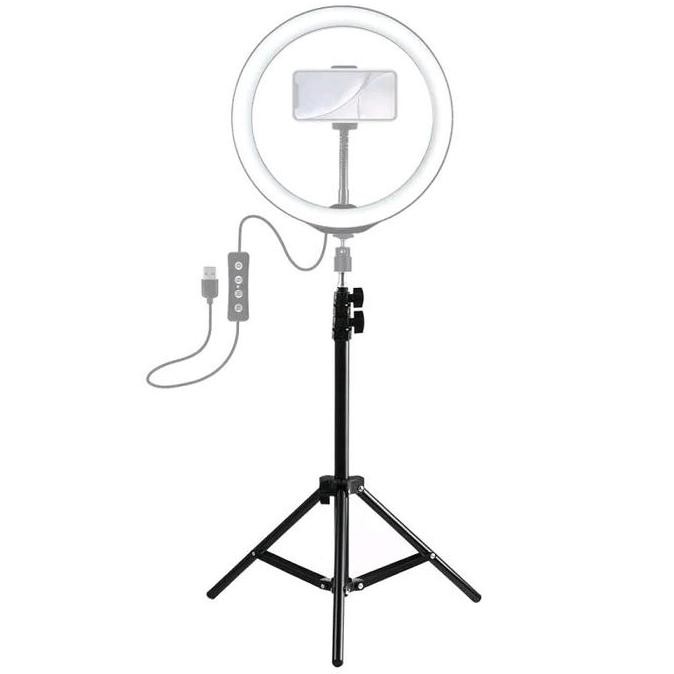 Ready  PAKET KOMPLIT BEST LIVE TIKTOK Ring Light 26 cm + Tripod / Paket Live Streaming Tiktok Lengka
