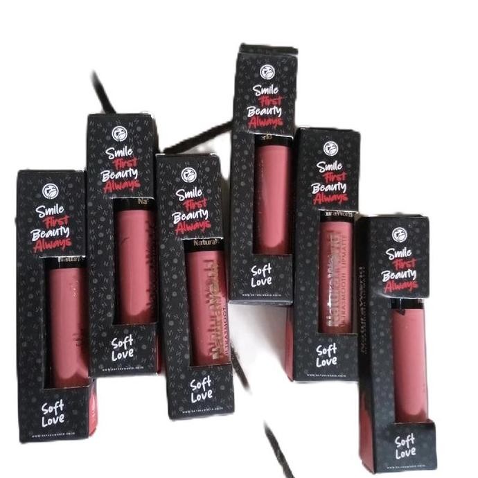 Naturaworld Lipmate Soft Love Waterproff Lipmatte Waterproof Original