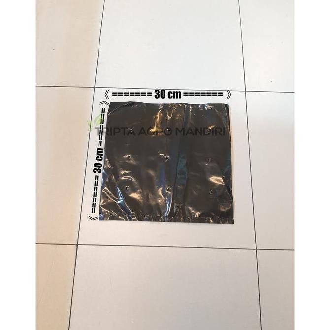 Plastik Polibek / Polybag /Kantong Semai /Per 1Kg Ukuran 30 X 30 Super