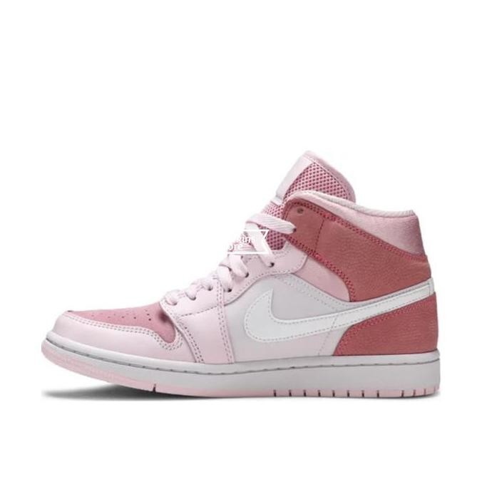 New  sepatu nike air jordan 1 mid digital pink original bnib  wanita
