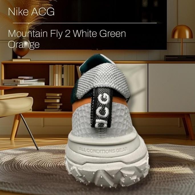 New  Sepatu Free Nike ACG Mountain Fly 2 Low 'Neutral Olive' DV7903-200 Originals Guaranteed