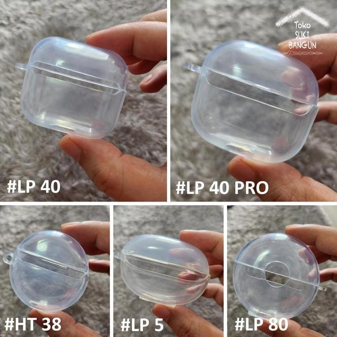 New  Case Lenovo TWS LP40 LP40 PRO LP80 LP5 HT38 Silicone CLEAR TRANSPARENT